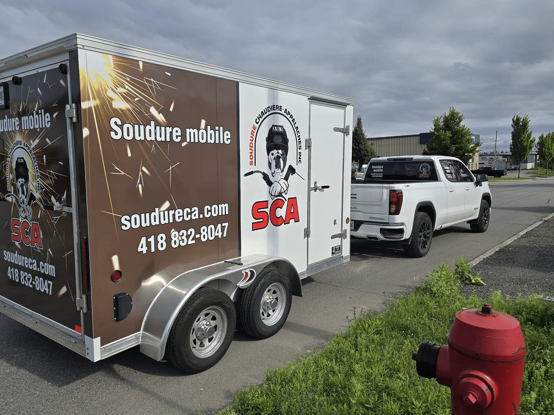 Camion de soudure mobile SCA